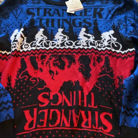 Mens Stranger Things Sweater - Picture 3 of 4